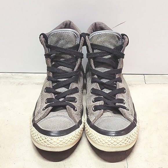 Converse Hi-Top Gray Studded Buckle - Picture 6 of 8